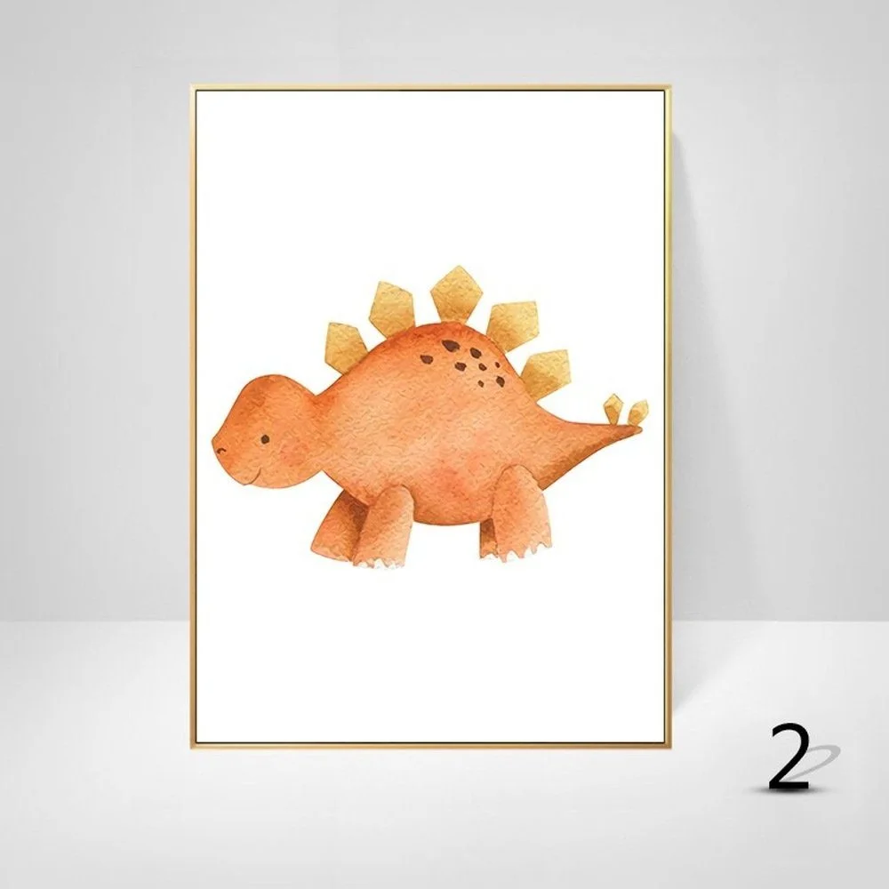 Kinderzimmer Poster-Set „Waldtiere“ – 6er-Set, A4